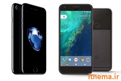 مقایسه آیفون 7 با گوشی های پیکسل ساخت گوگل