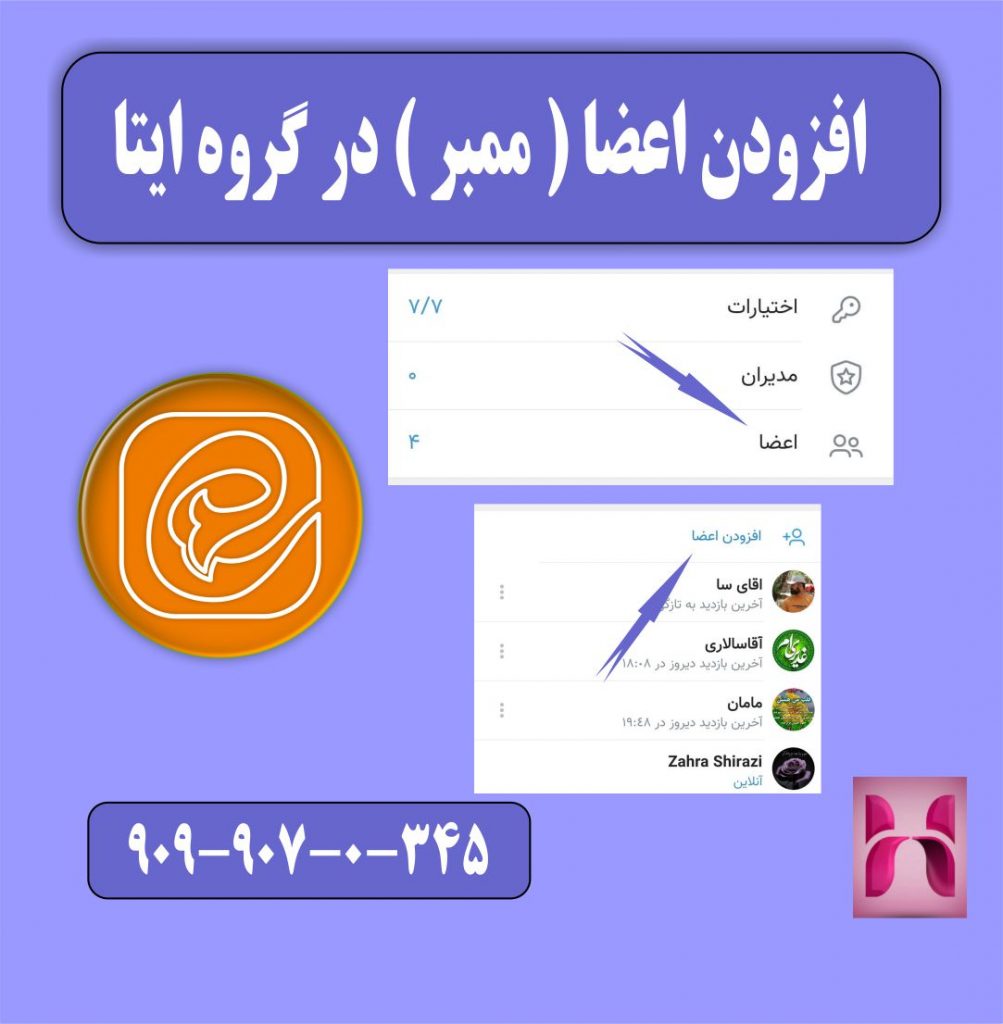 عضوگیری در گروه ایتا